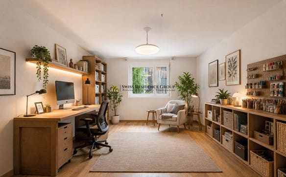 Immobilie in Seengen - Luxus trifft Lebensqualität - Exklusive 5.5-Zimmer-Wohnung mit attr... - Bild 9