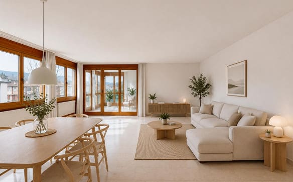 Immobilie in Reinach Bl - Elegante 4-Zimmerwohnung mit Wintergarten und Einstellplatz - Bild 1
