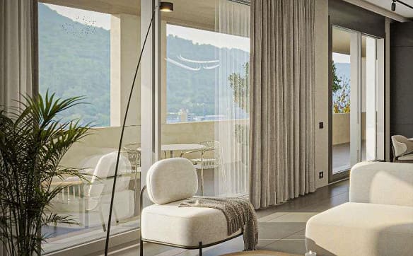 Immobilie in Pambio-noranco - Neue 2,5-Zimmer-Wohnungen als Ferienwohnungen - Bild 1