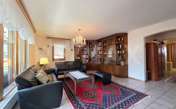 Immobilie in Steg Vs - 5.5 Zimmer-Duplexwohnung mit Lift, Garage und zwei Balkonen in Steg - Bild 2