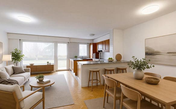 Immobilie in Le Landeron - Deux logements en un : confort familial et rendement locatif - Bild 4