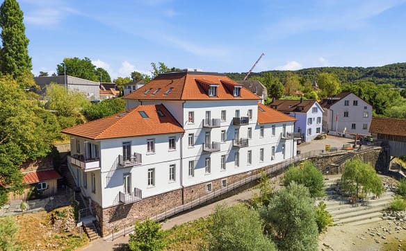 Immobilie in Stein Ag - Exklusive 2.5-Zimmer-Wohnung mit Balkon und Rheinblick - Bild 4