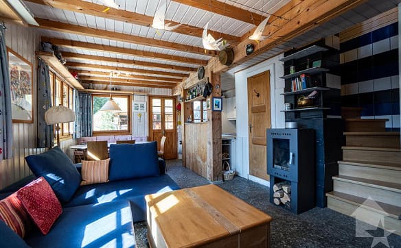 Immobilie in Grimentz - Charmant chalet avec terrasse panoramique et vues splendides - Bild 1