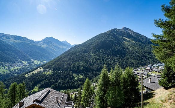 Immobilie in Grimentz - Charmant chalet avec terrasse panoramique et vues splendides - Bild 8