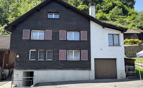 Immobilie in Sevelen - Älteres Einfamilienhaus in Sevelen – Sofort verfügbar - Bild 0
