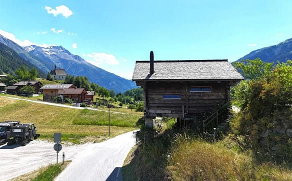 Immobilie in Mühlebach - Ferienwohnung mit Alpenstadel & Naturidylle im Wallis - Bild 1