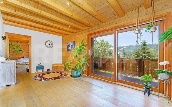 Immobilie in Les Paccots - Un appartement 4.5 pièces où l’intérieur se prolonge  naturellement... - Bild 4