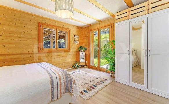 Immobilie in Les Paccots - Un appartement 4.5 pièces où l’intérieur se prolonge  naturellement... - Bild 8