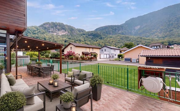 Immobilie in Muraz - Maison familiale avec vue dégagée à Muraz (Collombey) - Bild 1