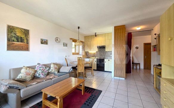 Immobilie in Albinen - Heimelige 2.5 Zimmer-Wohnung mit Panoramasicht im sonnigen Albinen - Bild 5