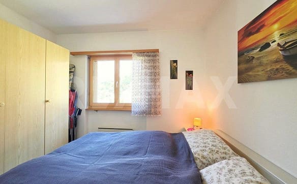 Immobilie in Albinen - Heimelige 2.5 Zimmer-Wohnung mit Panoramasicht im sonnigen Albinen - Bild 7
