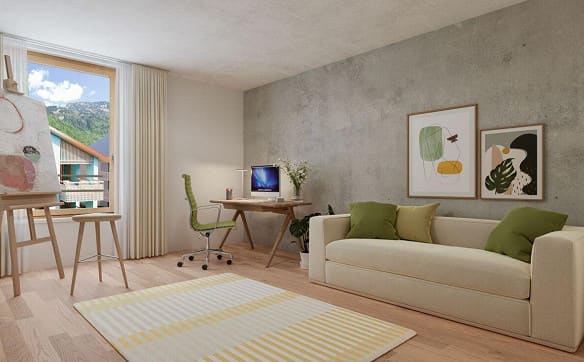 Immobilie in Ennenda - Erstbezug | Exklusive 4.5-Zi-Dachmaisonette - Bild 4