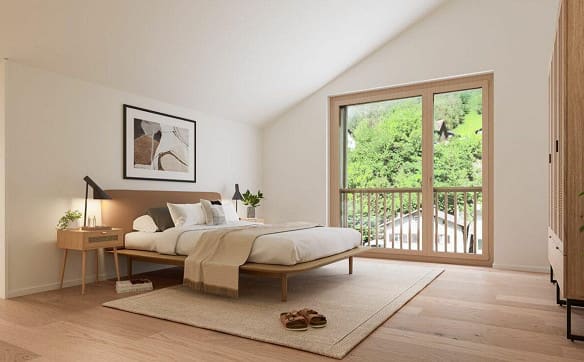 Immobilie in Ennenda - Erstbezug | Helle 2.5-Zi-Wohnung mit Loggia - Bild 4