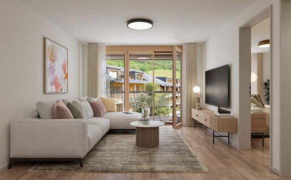 Immobilie in Ennenda - Erstbezug | 3.5-Zi-Gartenwohnung - Bild 1