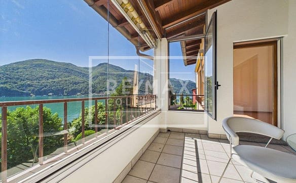 Immobilie in Vico Morcote - Splendido appartamento per le vacanze. Un sogno sul lago. - Bild 4