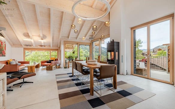 Immobilie in Saas Im Prättigau - Exklusive 3 1/2 Zimmer-Dachwohnung (Erstwohnung) mit Wohnkomfort au... - Bild 6