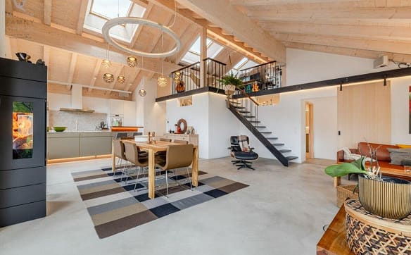 Immobilie in Saas Im Prättigau - Exklusive 3 1/2 Zimmer-Dachwohnung (Erstwohnung) mit Wohnkomfort au... - Bild 8