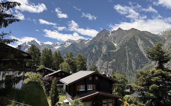 Immobilie in Grächen - Heimelige Dachwohnung mit schönem Bergblick - Bild 5