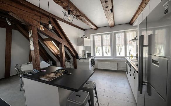 Immobilie in La Chaux-de-fonds - DUPLEX DEXCEPTION - CHARME ET ESPACE - Bild 1