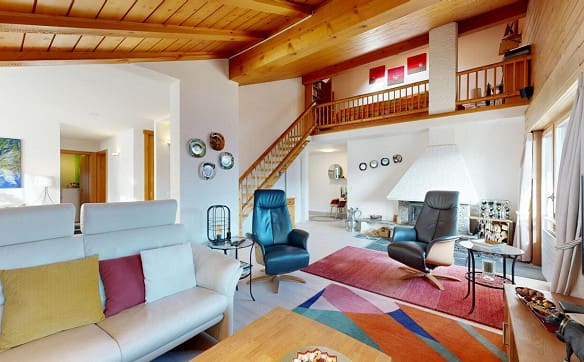 Immobilie in Chermignon - Bel appartement au dernier étage avec mezzanine - Bild 1