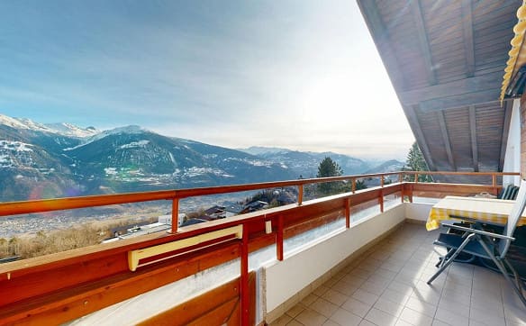 Immobilie in Chermignon - Bel appartement au dernier étage avec mezzanine - Bild 8