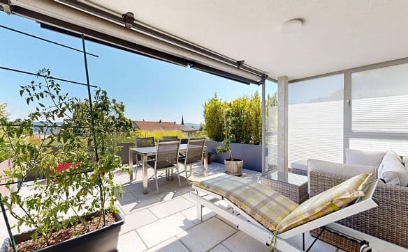 Immobilie in Herdern - Exklusive 4.5-Zimmer-Terrassenwohnung mit grosszügigem Aussenbereich - Bild 3