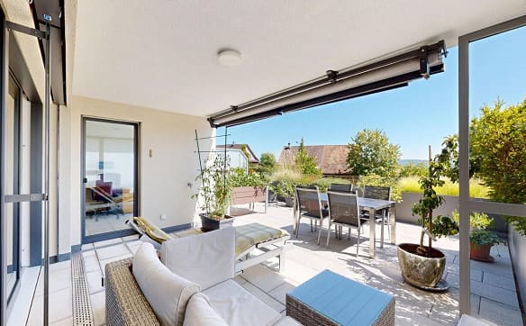 Immobilie in Herdern - Exklusive 4.5-Zimmer-Terrassenwohnung mit grosszügigem Aussenbereich - Bild 4