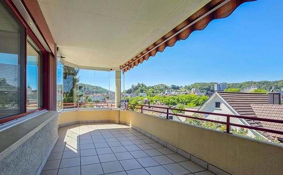 Immobilie in Ennetbaden - Wohnen im Herzen von Ennetbaden mit Panoramablick - Bild 0