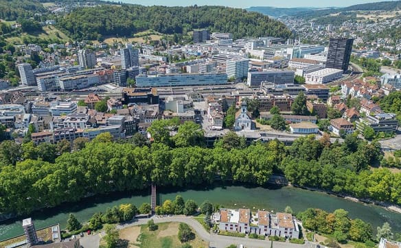 Immobilie in Ennetbaden - Wohnen im Herzen von Ennetbaden mit Panoramablick - Bild 11