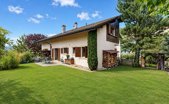 Immobilie in Dombresson - Agréable villa au jardin arboré, sans vis-à-vis - Bild 0