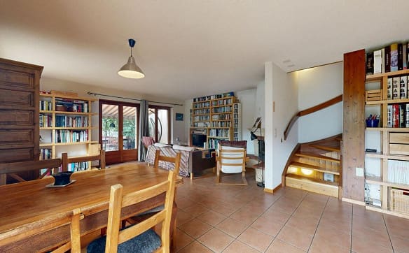 Immobilie in Dombresson - Agréable villa au jardin arboré, sans vis-à-vis - Bild 2