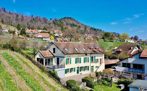 Immobilie in Bougy-villars - Maison de caractère entre vignes et lac, proche de Nyon - Bild 0