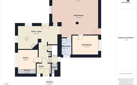 Immobilie in Riedtwil - Haus auf grosser Parzelle (1112m2) und XXL-Garage - Bild 17