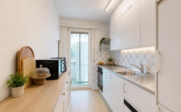 Immobilie in Glattbrugg - Zentrale 2.5-Zimmer-Wohnung mit Parkplatz und Potenzial - Bild 6