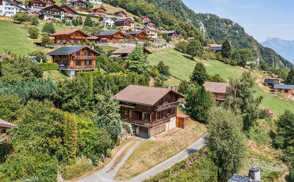 Immobilie in Miex - Chalet à Miex : calme absolu et vue panoramique sur les montagnes - Bild 0