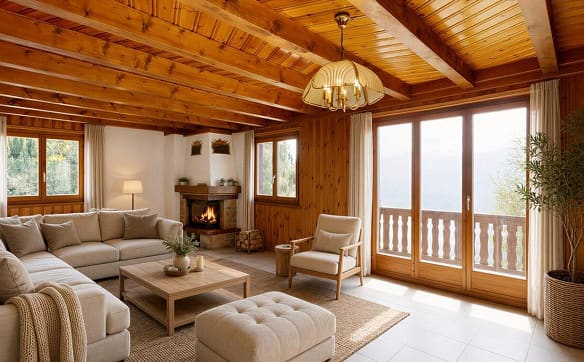 Immobilie in Miex - Chalet à Miex : calme absolu et vue panoramique sur les montagnes - Bild 2