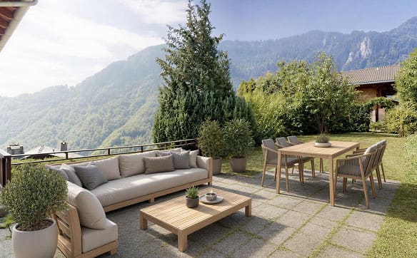 Immobilie in Miex - Chalet à Miex : calme absolu et vue panoramique sur les montagnes - Bild 4