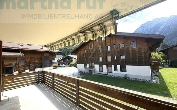 Immobilie in Wilderswil - Behagliche 2.5- Zimmer Ferienwohnung mit Cheminée und Balkon - Bild 7