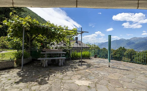 Immobilie in Robasacco - UN PARADISO RURALE SOSPESO SUL PIANO DI MAGADINO - Bild 6