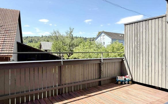 Immobilie in Hausen Ag - Gepflegte, grosszügige 3.5-Zimmer-Wohnung mit 24 m2 grossem Balkon ... - Bild 5