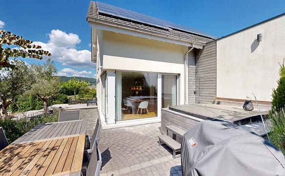 Immobilie in Kaltenbach - Exklusives 5.5-Zimmer EFH mit traumhaftem Garten und Wellness-Oase - Bild 4
