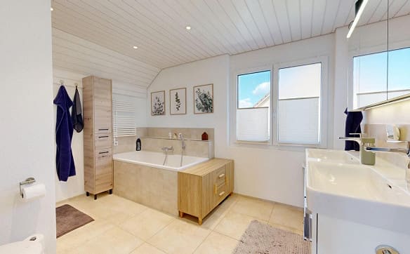 Immobilie in Kaltenbach - Exklusives 5.5-Zimmer EFH mit traumhaftem Garten und Wellness-Oase - Bild 9
