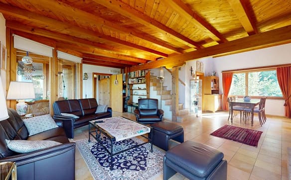 Immobilie in Genolier - Maison en lisière de forêt, vue lac et Alpes - Bild 4