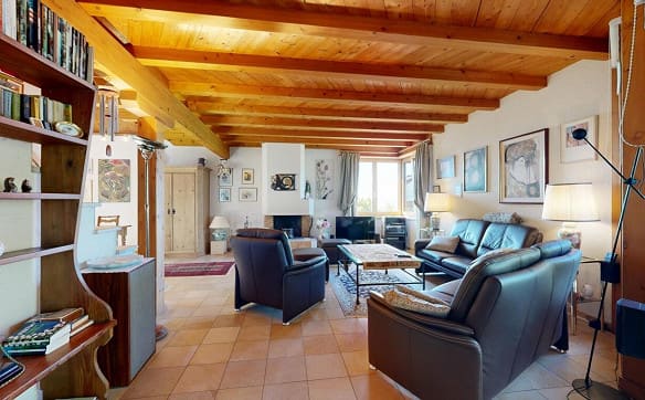 Immobilie in Genolier - Maison en lisière de forêt, vue lac et Alpes - Bild 6