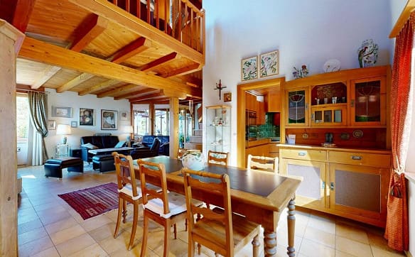 Immobilie in Genolier - Maison en lisière de forêt, vue lac et Alpes - Bild 7