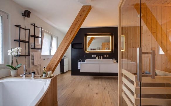 Immobilie in Schönengrund - STILVOLLES 6.5 ZIMMER DOPPELEINFAMILIENHAUS MIT MODERNSTEM AUSBAUST... - Bild 3