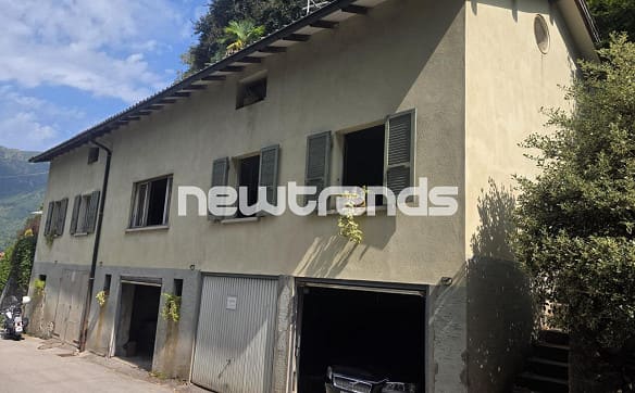 Immobilie in Aranno - Casa indipendente ad Aranno con 3 box, giardino, bosco e vista sull... - Bild 8