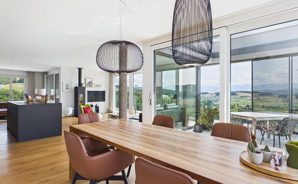 Immobilie in Utzigen - Penthouse-Wohnung mit eindrucksvoller Alpenkulisse - Bild 3