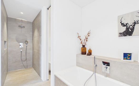 Immobilie in Utzigen - Penthouse-Wohnung mit eindrucksvoller Alpenkulisse - Bild 9