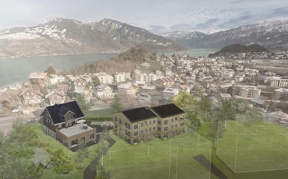 Immobilie in Spiez - Neue 4.5-Zimmer-Eigentumswohnungen in Spiez - Bild 1